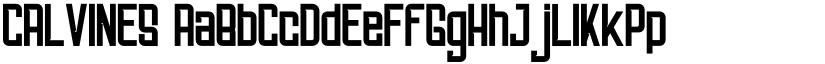 CALVINES font download