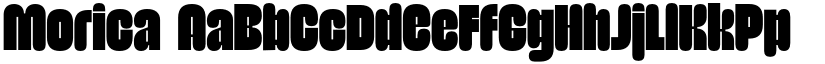 Morica font