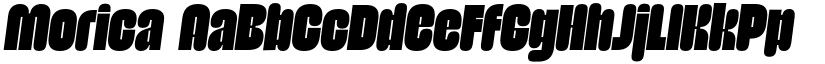 Morica font