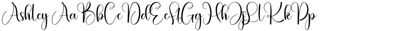 Ashley font download