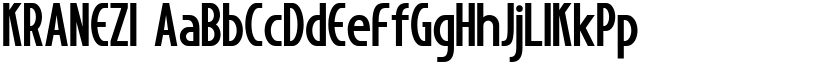 KRANEZI font download