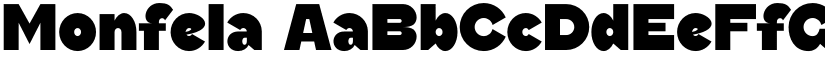 Monfela font download