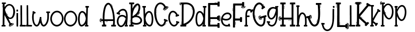 Rillwood font