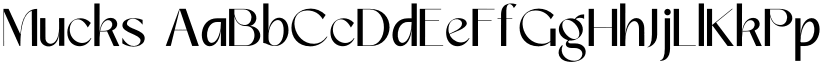 Mucks font download