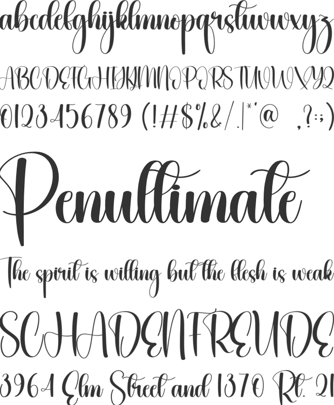 Baby Happy font preview