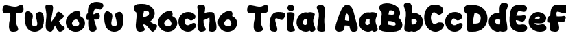 Tukofu Rocho Trial font download