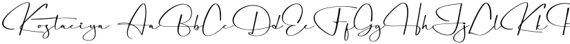 Kostaciya font download