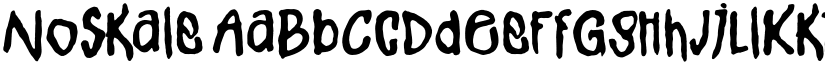 Noskale font download