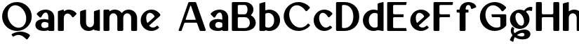 Qarume font download
