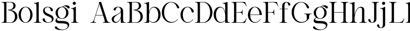 Bolsgi font download
