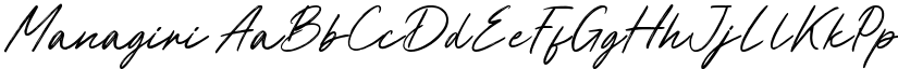 Managiri font download