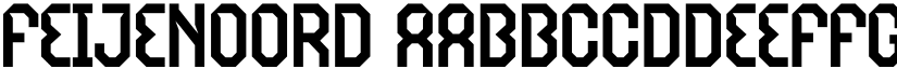 Feijenoord font