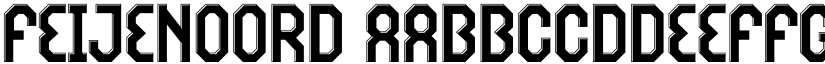 Feijenoord font