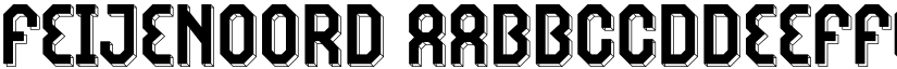 Feijenoord font