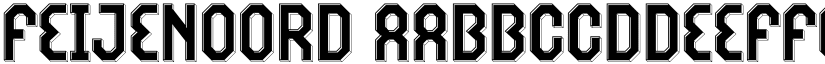 Feijenoord font