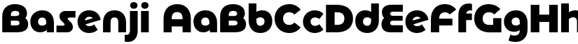 Basenji font download
