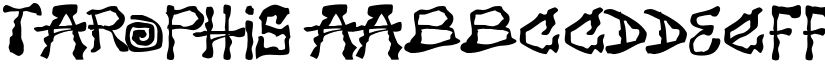 Tarophis font