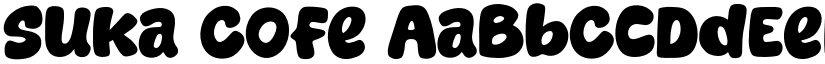 Suka Cofe font