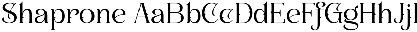 Shaprone font download