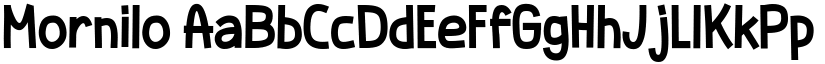 Mornilo font download