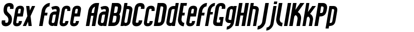 Sex Face font