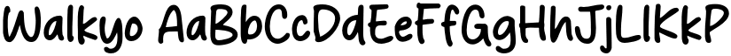 Walkyo font download