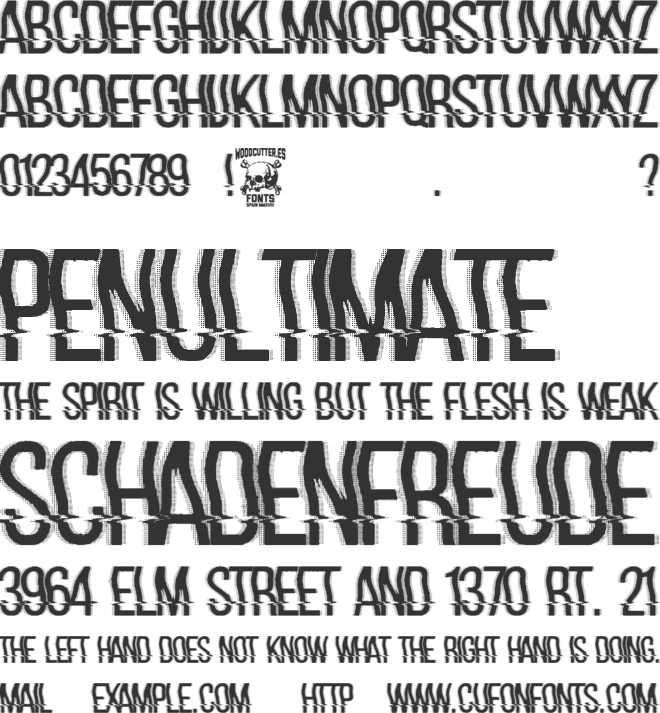 hackerchaos font preview