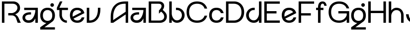Ragtev font