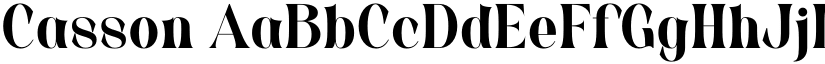 Casson font download
