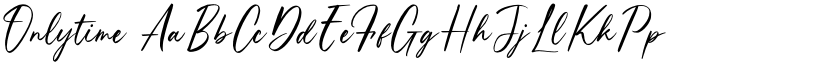Onlytime font download