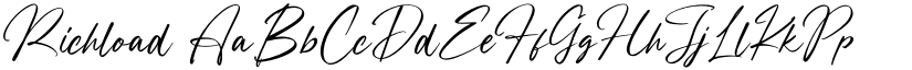 Richload font