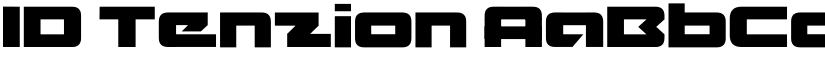 ID Tenzion font download