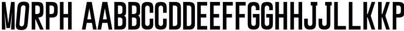 Morph font