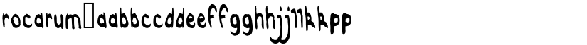 Rocarum font download