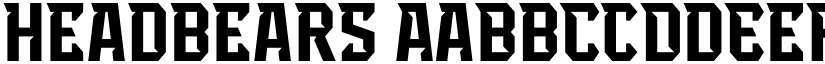headbears font