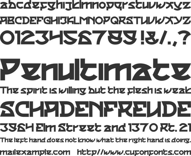 SpyBorg font preview