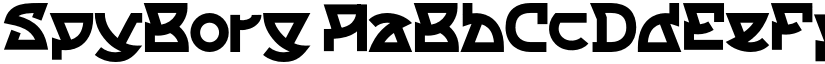 SpyBorg font download