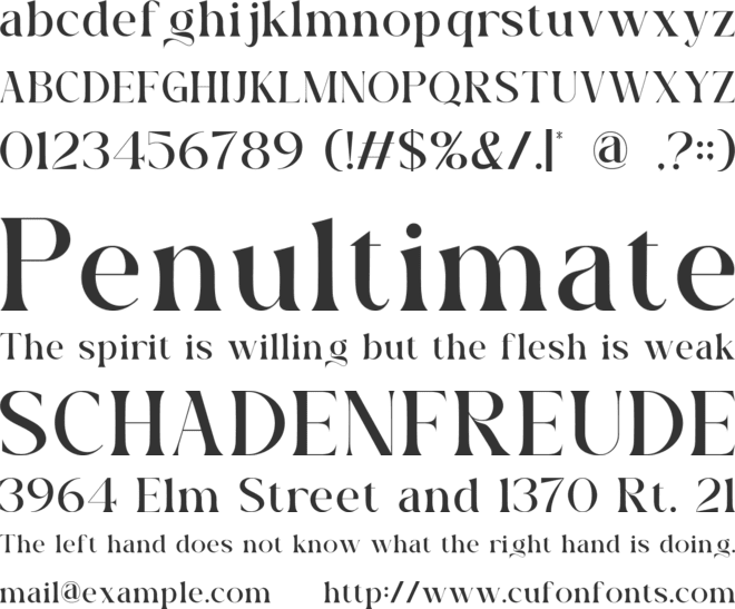 Alikro font preview