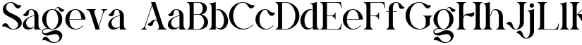 Sageva font download