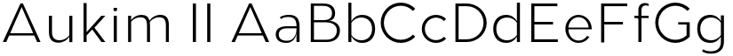 Aukim II font download