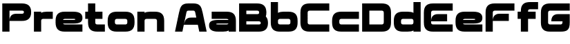 Preton font download