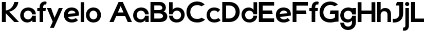 Kafyelo font download