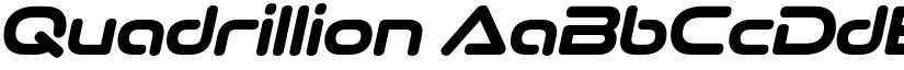 Quadrillion font