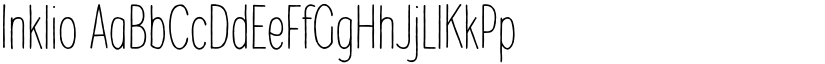 Inklio font download