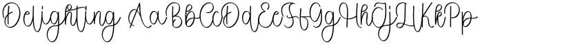 Delighting font download