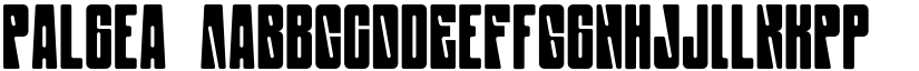Palgea font