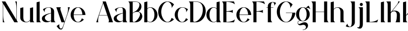 Nulaye font download