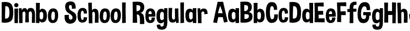 Dimbo School font download