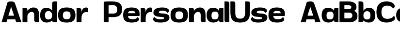 Andor font download