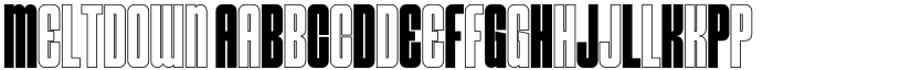 Meltdown font download